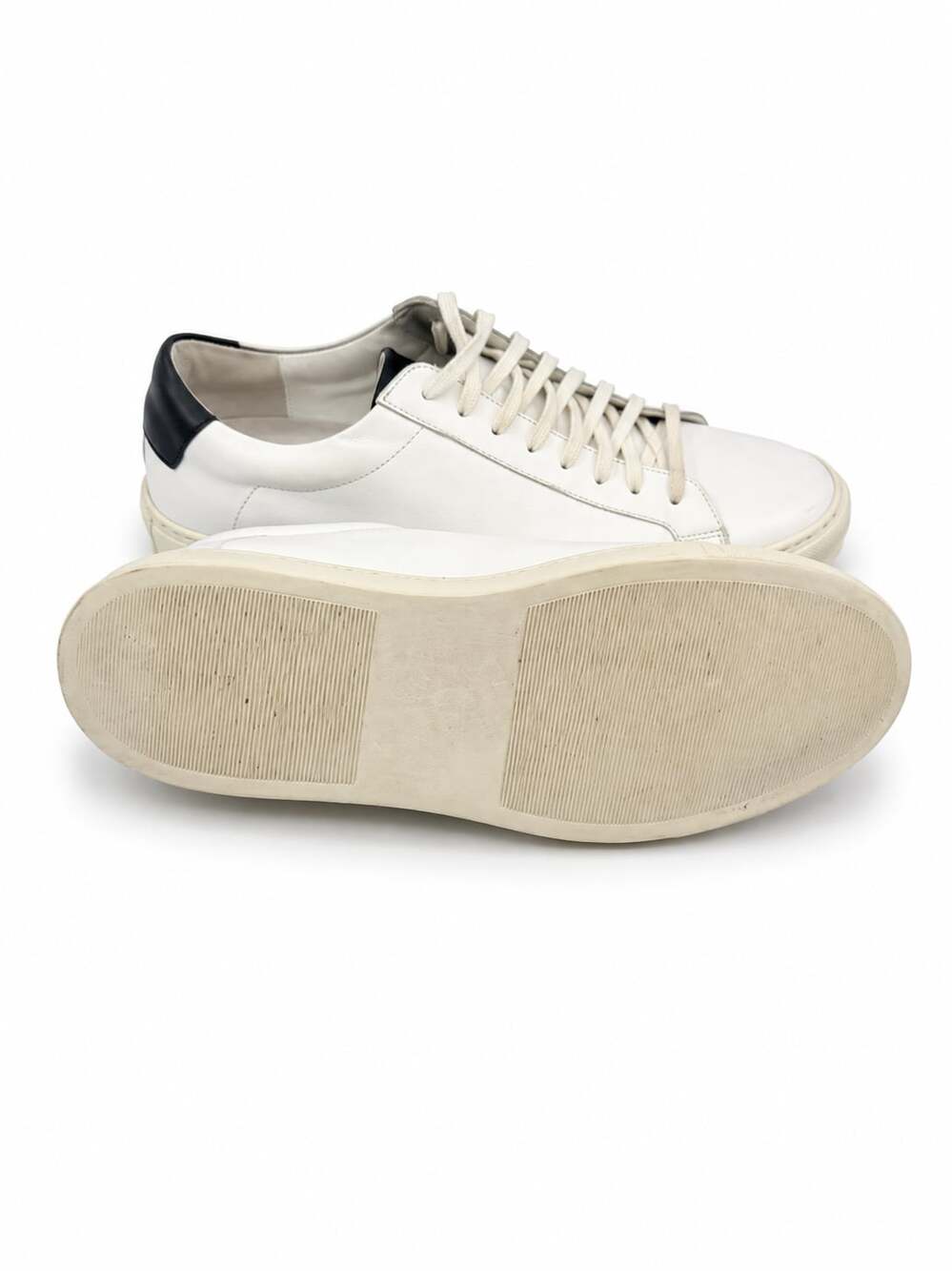 Oliver Cabell Low 1 White Leather Sneakers Size 41/US 8 - Picture 7 of 7